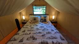 Glamping Tent with Deck | The Caverns & Waterfalls - Image 3