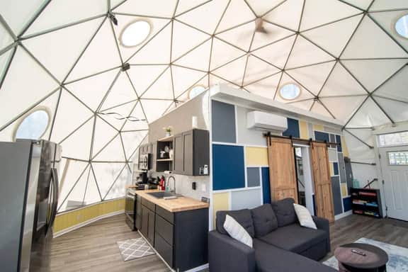 Geodesic Glamping Dome | The Caverns & Waterfalls - Image 4